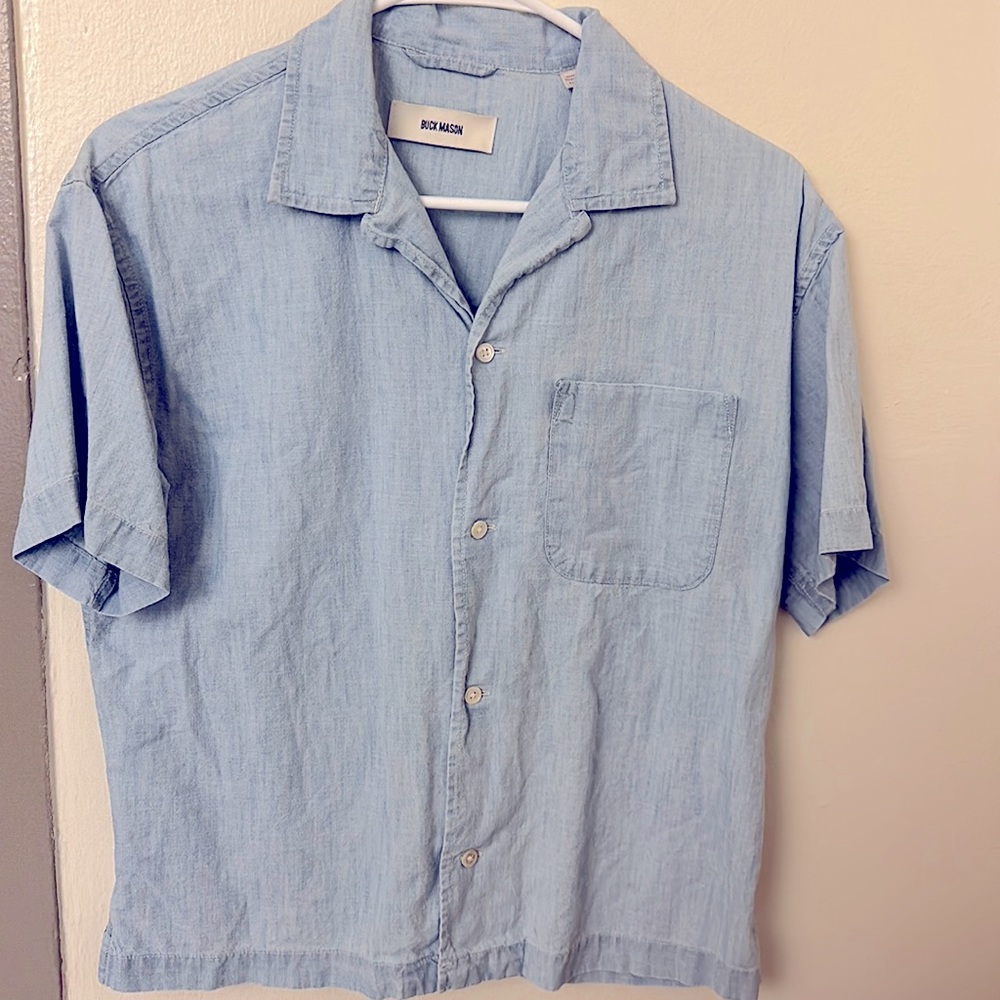 Buck Mason women short sleeve shirt